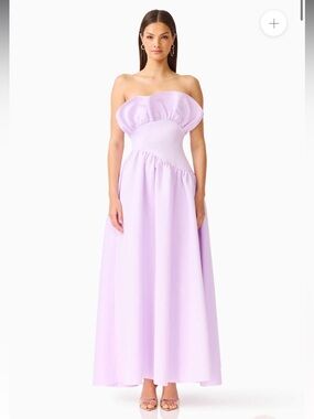 knee length dresses for ladies Kai Maxi Dress in Butter Yellow main image 0